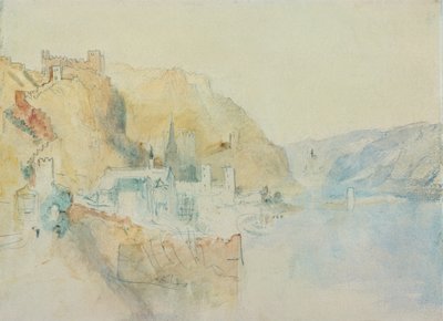 On The Rhine by Joseph Mallord William Turner